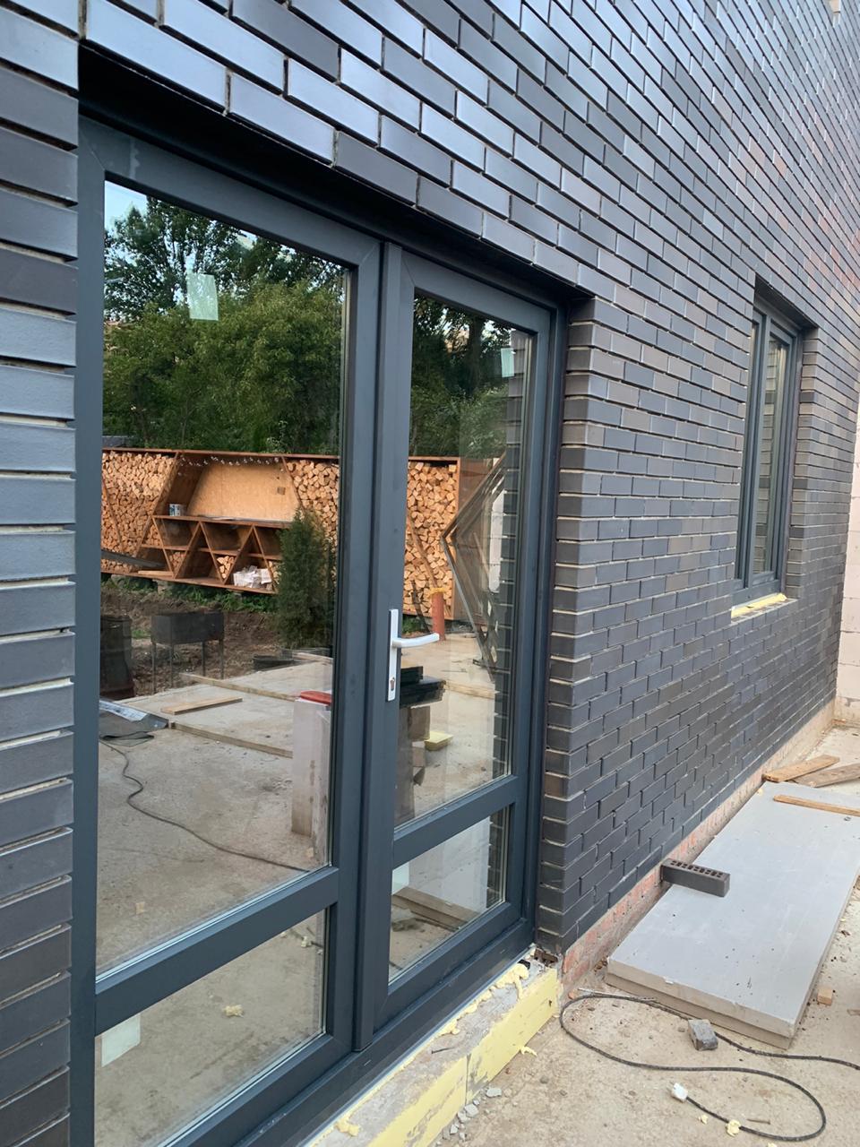 Кирпич Российский Облицовочный, Черный Сплошной, 1NF, Recke