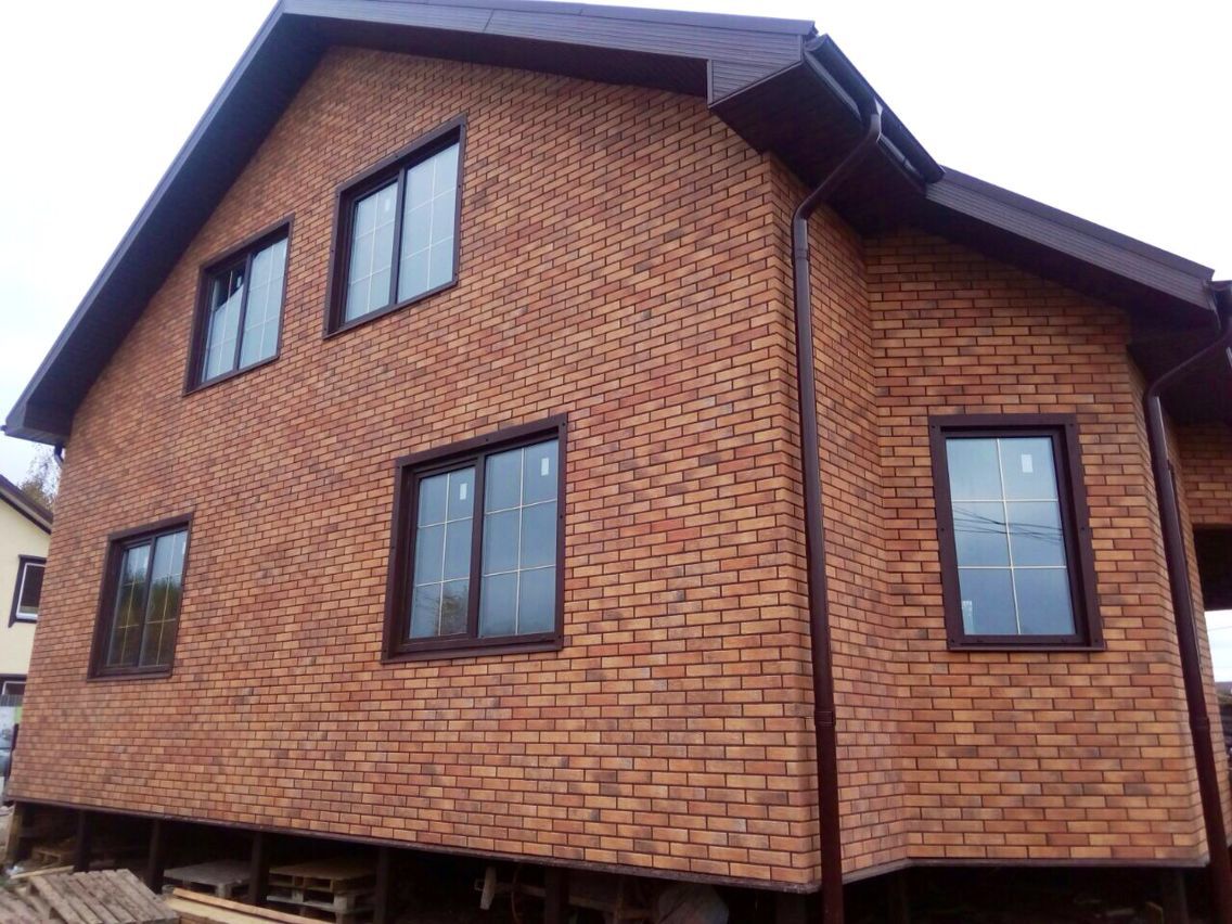 Rot Glatt, Толщина 60 мм, Фасадные Термопанели Rufford