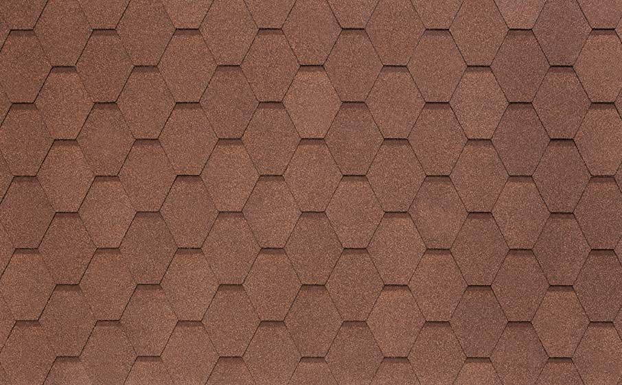 Гибкая черепица TEGOLA NOBIL TILE Вест светло-коричневый