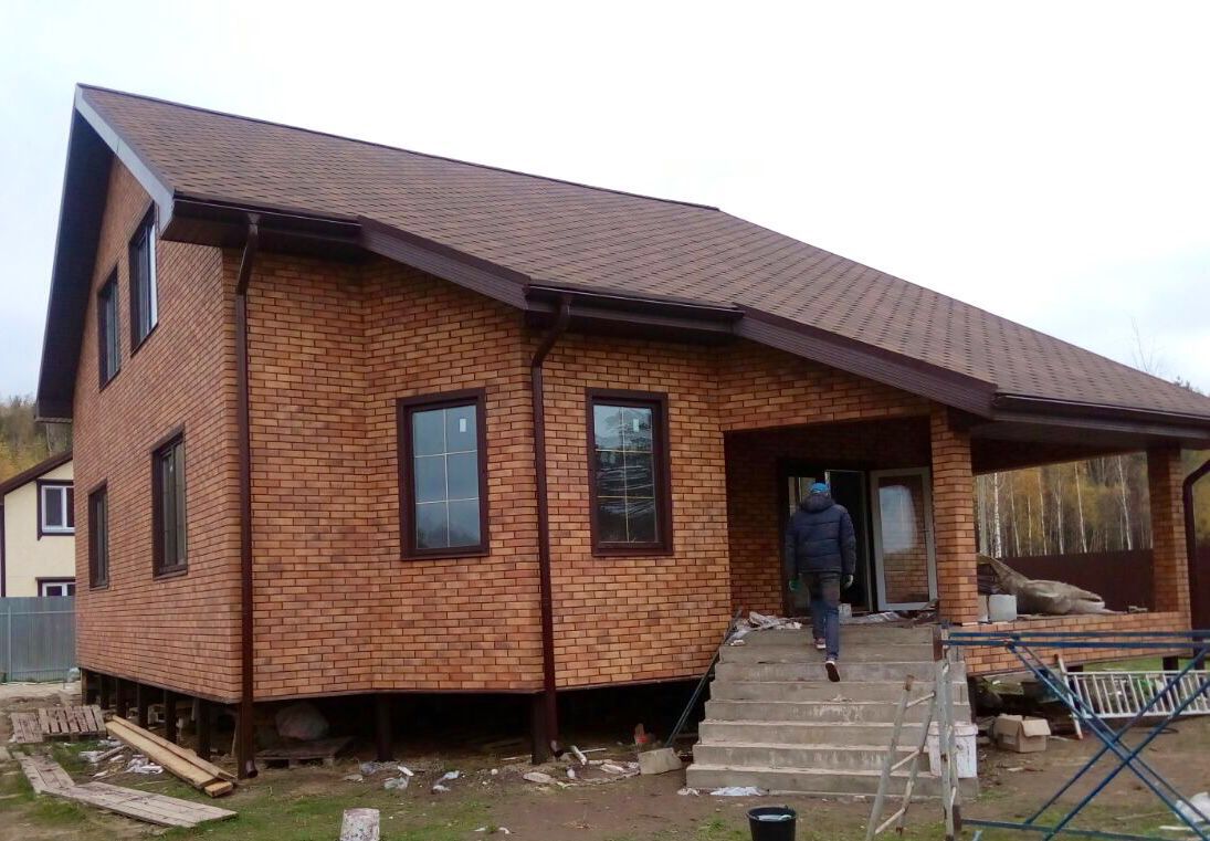 Burgund Glatt, Толщина 60 мм, Фасадные Термопанели Rufford